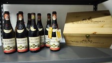 Marchesi di Barolo - Barolo vendemmia 1965 - 8 bottiglie + 1 bottiglia dolcetto