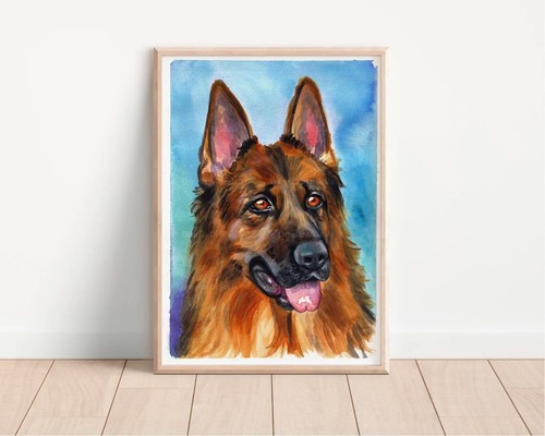 Ritratto cane pastore tedesco