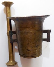 MORTAR PHARMACY MORTAR BRASS
