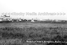 hvv-47 Bird's Eye View of Bungalows, Bacton on Sea, Norfolk. Photo