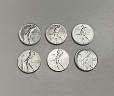 50 LIRE PICCOLE Moneta Repubblica Italiana anni 1992-1993-1994-1995