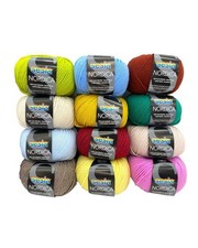 Filato Gomitolo Lana Nordica Merino Sesia Tinta Unita 50 Gr NORDICA