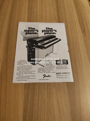 1976 rhodes fender piano - rhodes,