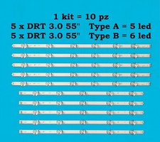 Barre LED LG INNOTEK DRT 3.0 55" LG 55LB5610 55LB650V 55LF652V 55LB5800 55LF580