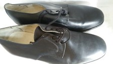 Scarpe scarponcini Uomo Vera Pelle N.42 vintage con lacci