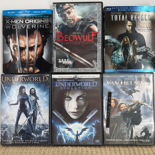 Action blu ray dvd lot - blu-ray,