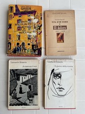 LOTTO LIBRI DEL NOVECENTO GADDA UNGARETTI SCIASCIA