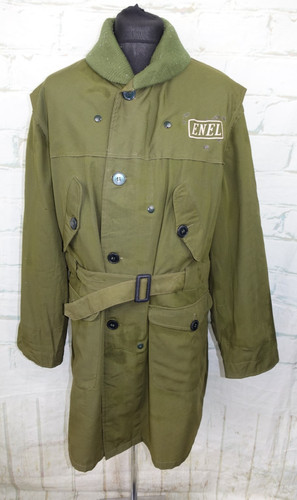 Cappotto parka con - , cintura