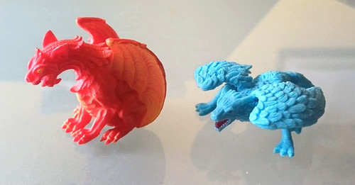 Lotto dragons draghi - lotto, 2