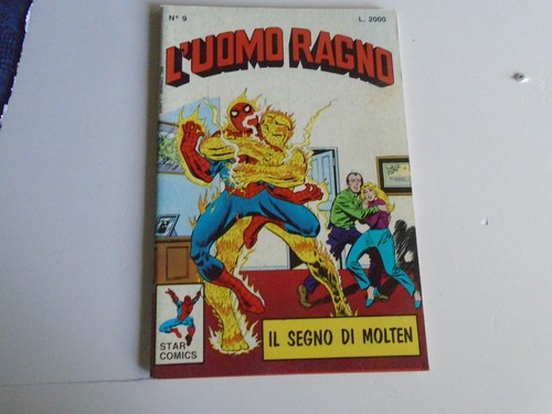 Uomo ragno numero star - l'uomo,