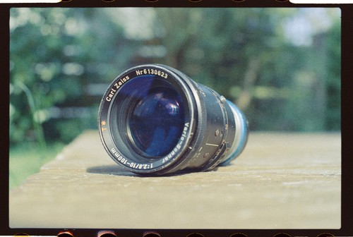Obiettivo vintage carl zeiss - obiettivo,