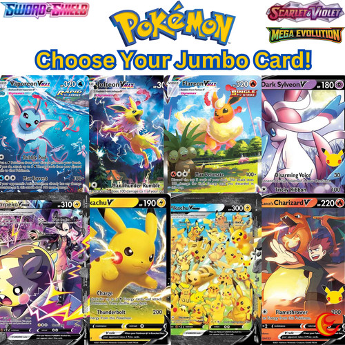 Carte pokémon jumbo - carte,