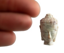 Testa Di Buddha In Pietra -