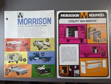 Morrison Markel Scaffali Furgone Utility Senza Ruggine Cassette Attrezzi Brochure 