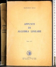 APPUNTI DI ALGEBRA LINEARE