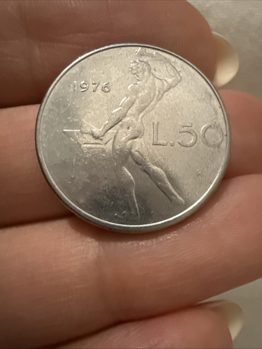 Italy lire 1976 lira - italy, l.50