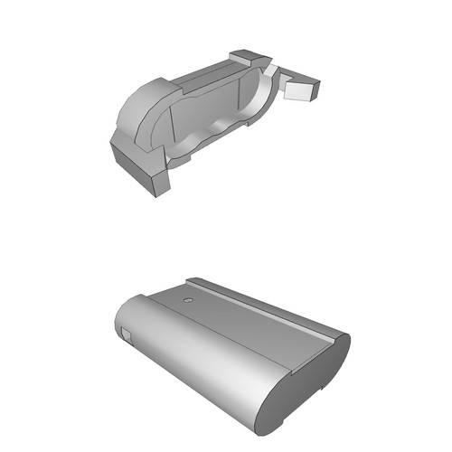 Custodia batteria per fatshark - custodia,