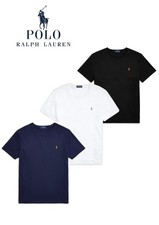 T-shirt POLO RALPH LAUREN maglietta uomo maglia girocollo manica corta in cotone