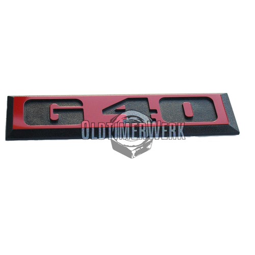 Scritta posteriore g40 per - posteriore,