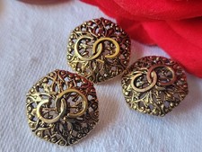 Trio Superbi Bottoni Vintage