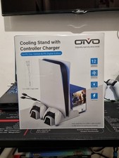 Stand ps5, con ventole, base di ricarica controller e porta giochi