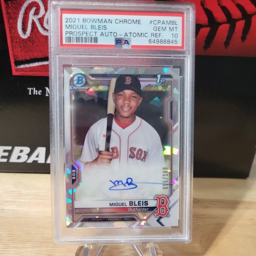 2021 bowman chrome - chrome, miguel