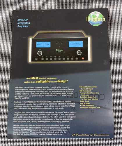 Mcintosh ma6300 amplificatore - ma6300,