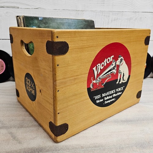 Victor record box large - victor,