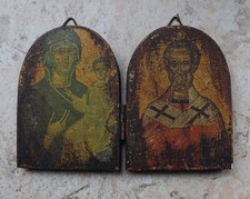 Grande vecchia icona cristiana