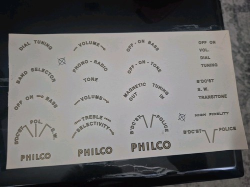 Philco manopola radiocomando - manopola,