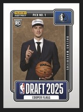 2025 PANINI INSTANT ⭐ DRAFT 2025 ⭐ COOPER FLAGG ☄️ N. 1