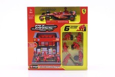 Diorama pit stop - stop, sainz