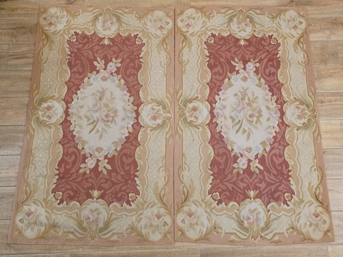 Coppia tappeti aubusson a - di,