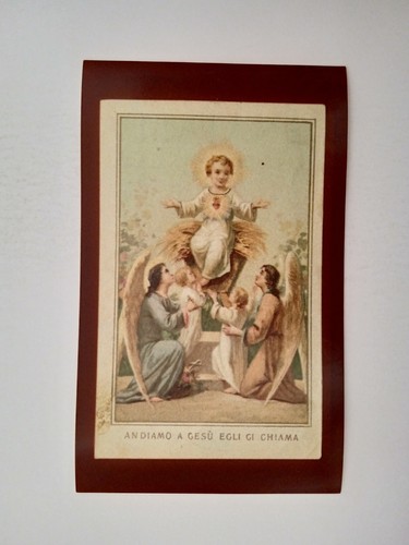 Figurina santini del natale - figurina,