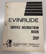 Manuale manutenzione cod. 8026281 per Evinrude/Johnson 2 HP 2T 1972/1973/1974
