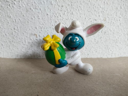 Puffo pasquale coniglio bianco - puffo,