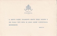 SEGRETERIA DI STATO VATICANO