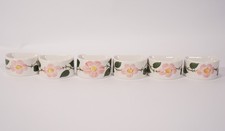 6-tlg. Set Villeroy & Boch Wildrose Serviettenringe Serviettenhalter Porzellan