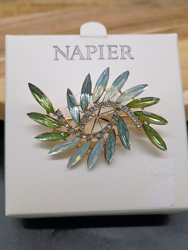 Spilla napier teal twist - spilla,