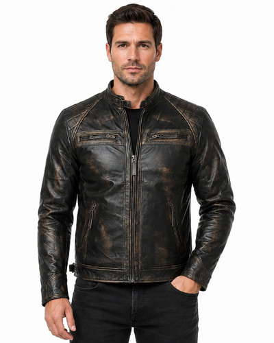 Giacca moto uomo pelle - moto,