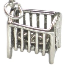 Culla con ciondolo in argento