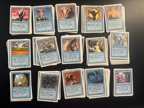 Mtg edizione revisionata - edizione, blu