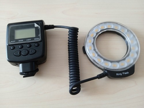 Flash anello led fotocamera - ad,
