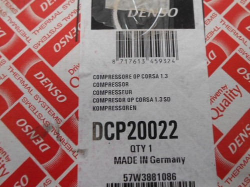 Compressore denso - a/c,