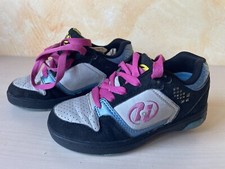 SCARPE CON ROTELLE SHOES skate HELLY'S style 7474 nera TAGLIA  : 33