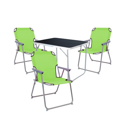 Set campeggio 4 pezzi - set, xl