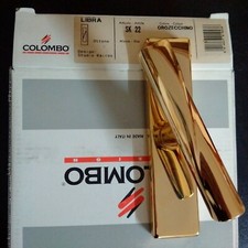 maniglia cremonese per finestra Colombo serie libra oro zecchino