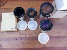 Rollei Heidosmat Collection Lenses 45mm - 110mm - 150mm - 110/160mm P11 