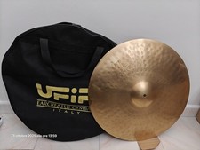 PIATTO BATTERIA UFIP RIDE 20" SERIE M8, CON CUSTODIA 