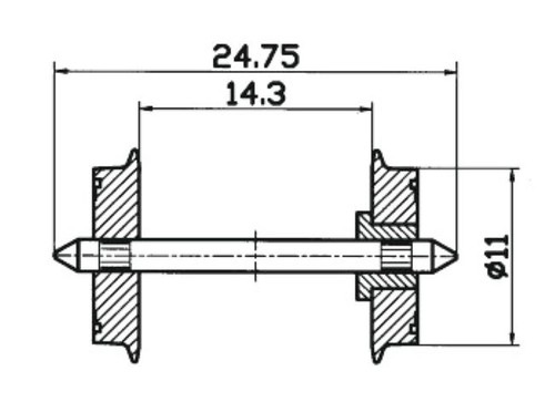 40198 roco coppia assali - ho,